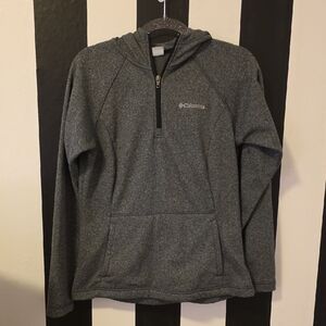 Columbia Women's Gray Half-Zip Hoodie